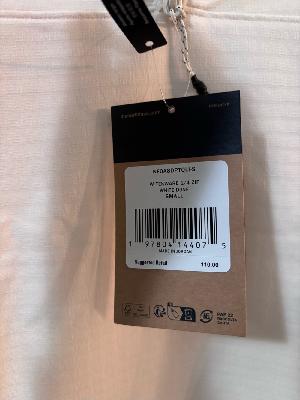 The North Face Tekware Women's Cream Jacket - Picture 4 of 10